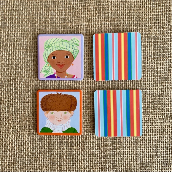 EEBOO Memory & Matching Game aka I Never Forget A Face Ages 3 + - Picture 6 of 9